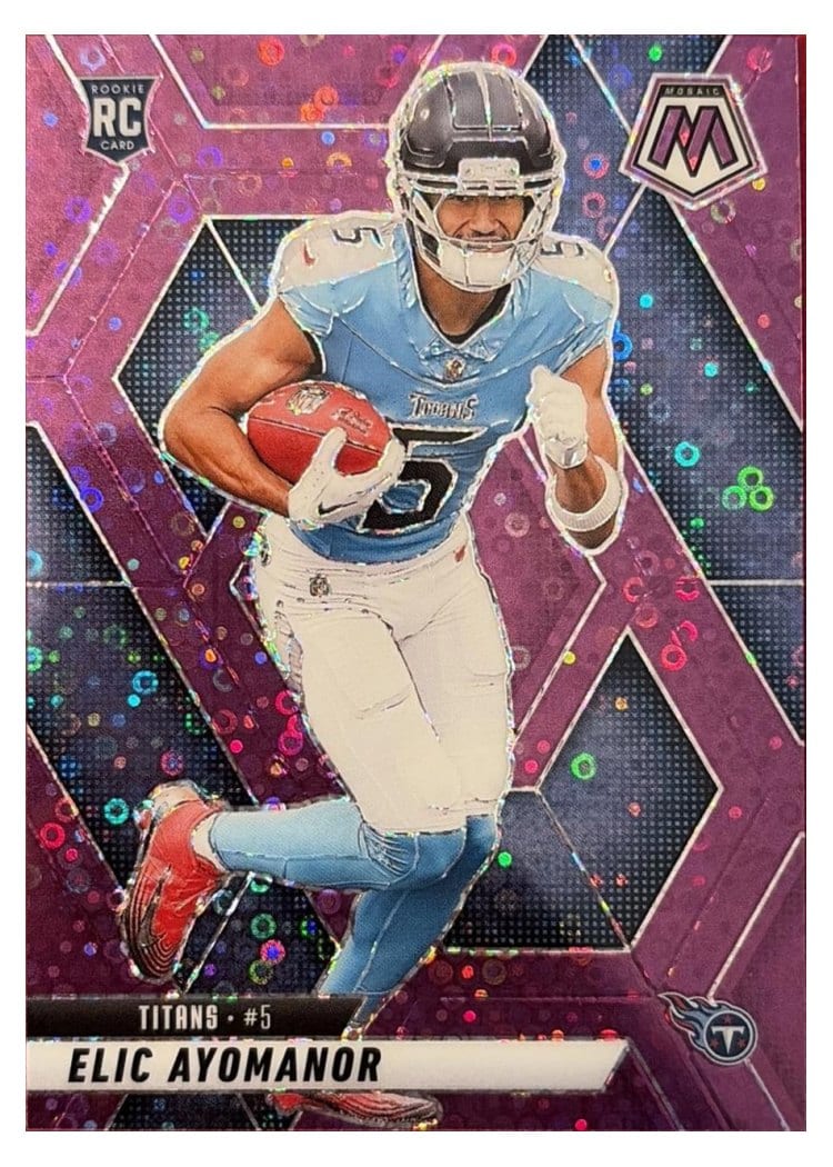 2025 Panini Mosaic Base Set Elic Ayomanor #333 card