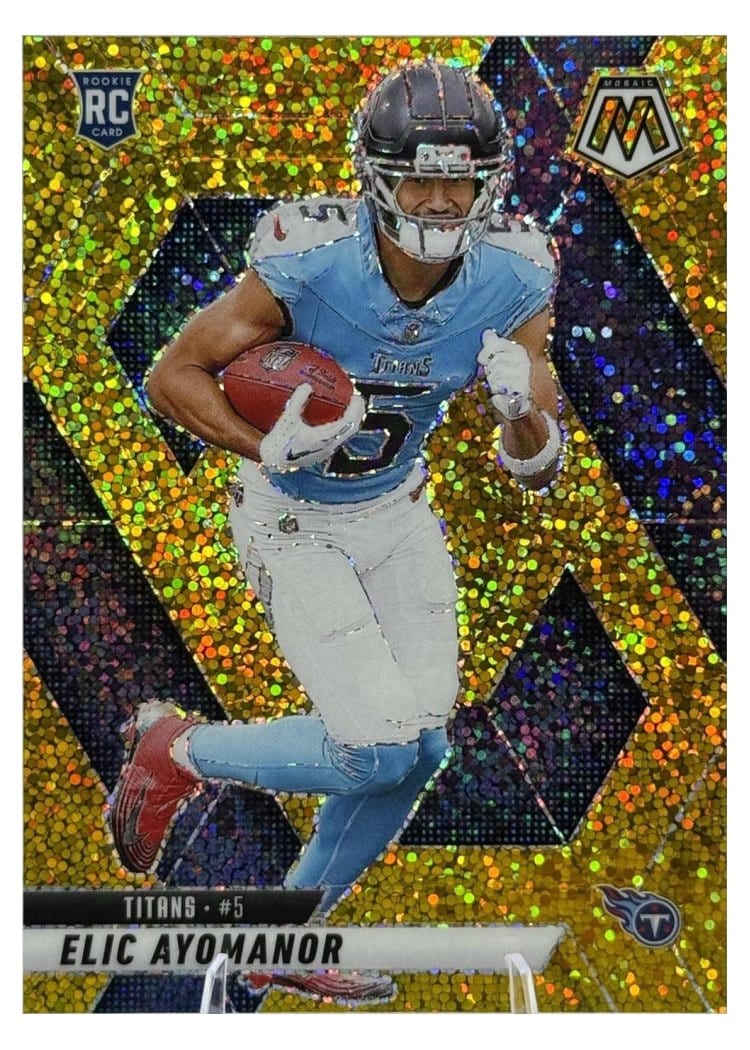2025 Panini Mosaic Base Set Elic Ayomanor #333 card