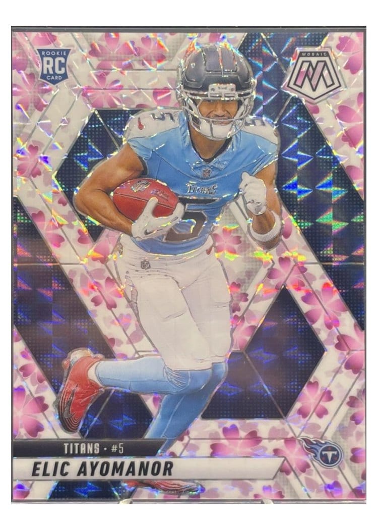 2025 Panini Mosaic Base Set Elic Ayomanor #333 card