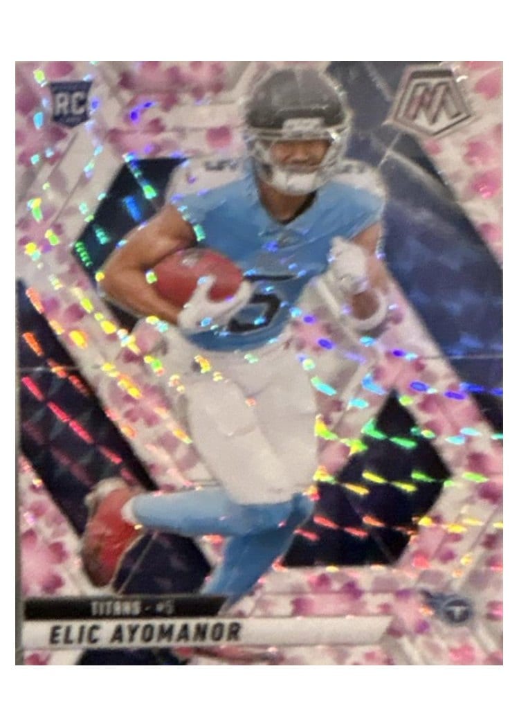 2025 Panini Mosaic Base Set Elic Ayomanor #333 card