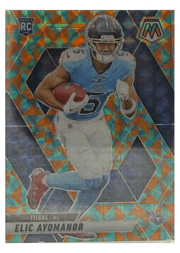 2025 Panini Mosaic Base Set Elic Ayomanor #333 card