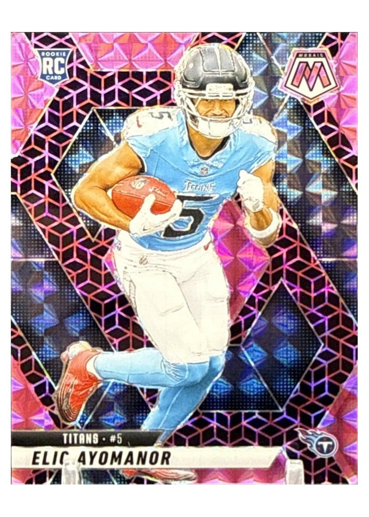 2025 Panini Mosaic Base Set Elic Ayomanor #333 card