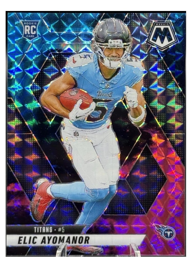 2025 Panini Mosaic Base Set Elic Ayomanor #333 card