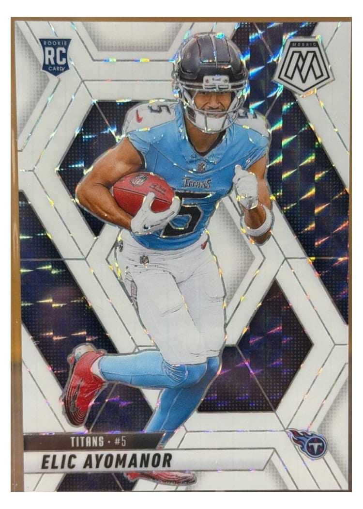 2025 Panini Mosaic Base Set Elic Ayomanor #333 card