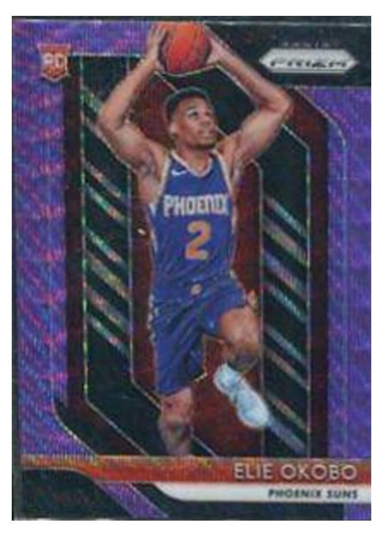 2018-19 Panini Prizm Base Set Elie Okobo #299 card