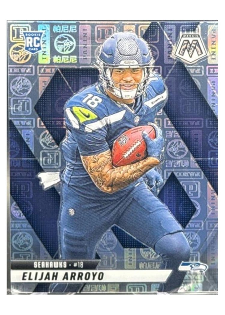 2025 Panini Mosaic Base Set Elijah Arroyo Silver Knight #314 card