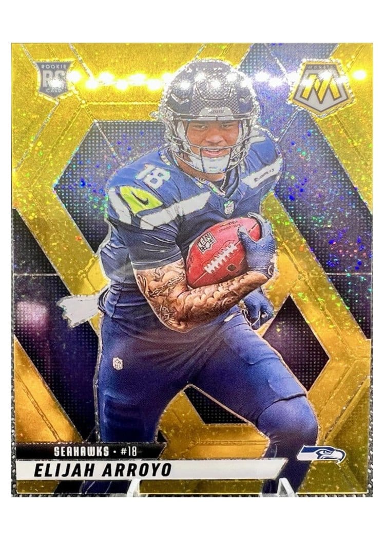 2025 Panini Mosaic Base Set Elijah Arroyo Gold Sparkle #314 card