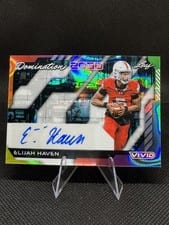 2025 Leaf Vivid Domination 2030 Autographs Elijah Haven #DA-EH1 card
