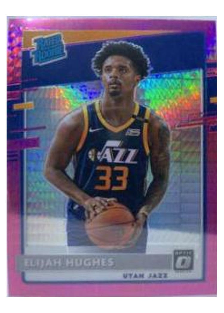 2020-21 Donruss Optic Base Set Elijah Hughes #192 card