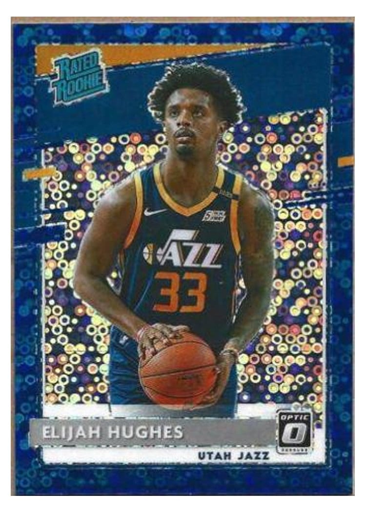 2020-21 Donruss Optic Base Set Elijah Hughes #192 card