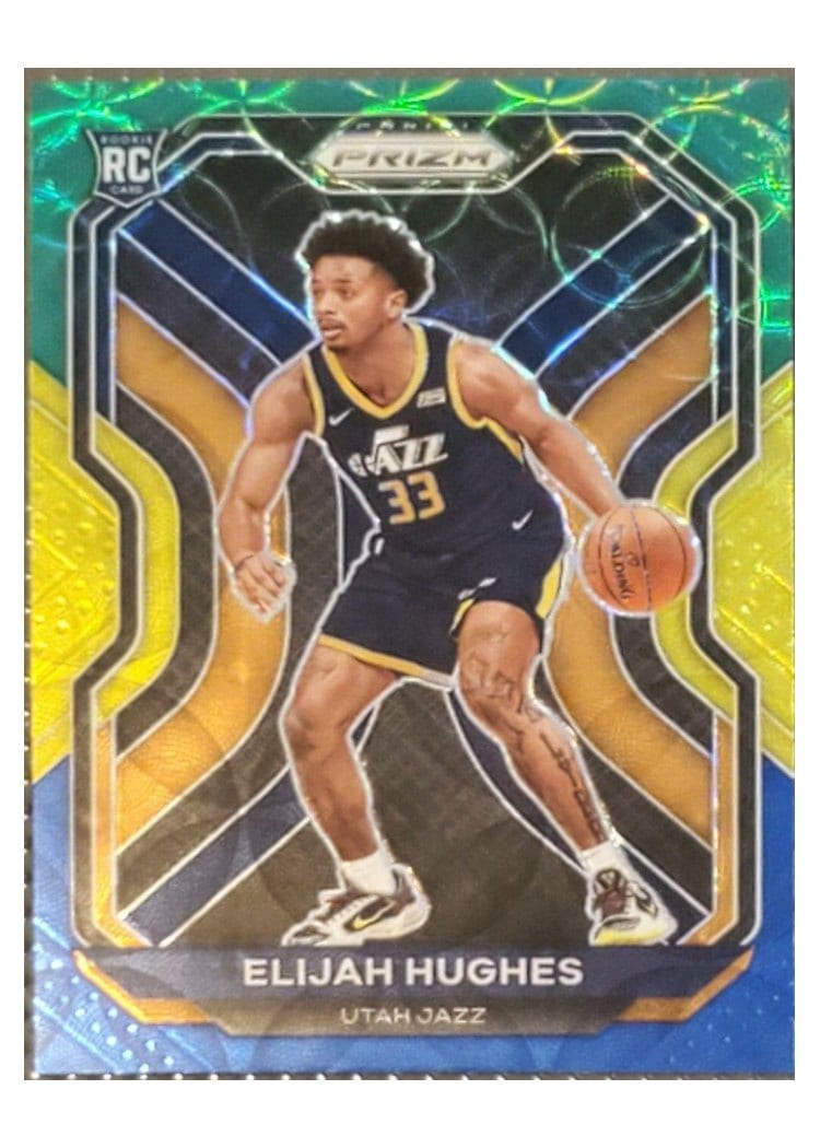 2020-21 Panini Prizm Base Set Elijah Hughes #271 card