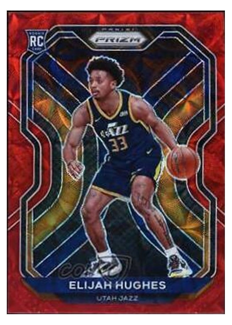 2020-21 Panini Prizm Base Set Elijah Hughes #271 card