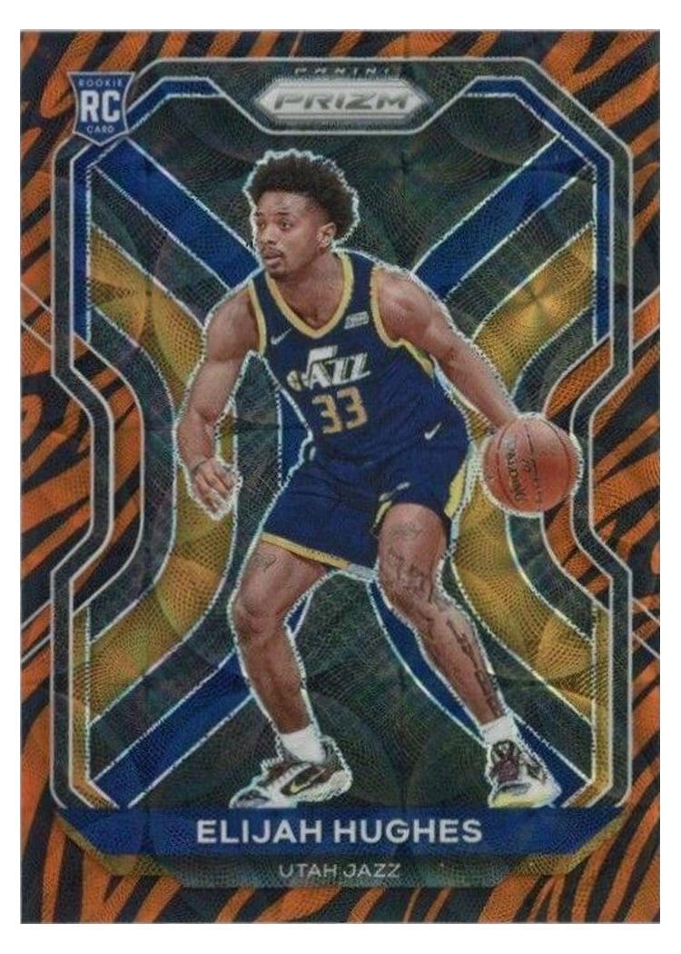2020-21 Panini Prizm Base Set Elijah Hughes #271 card