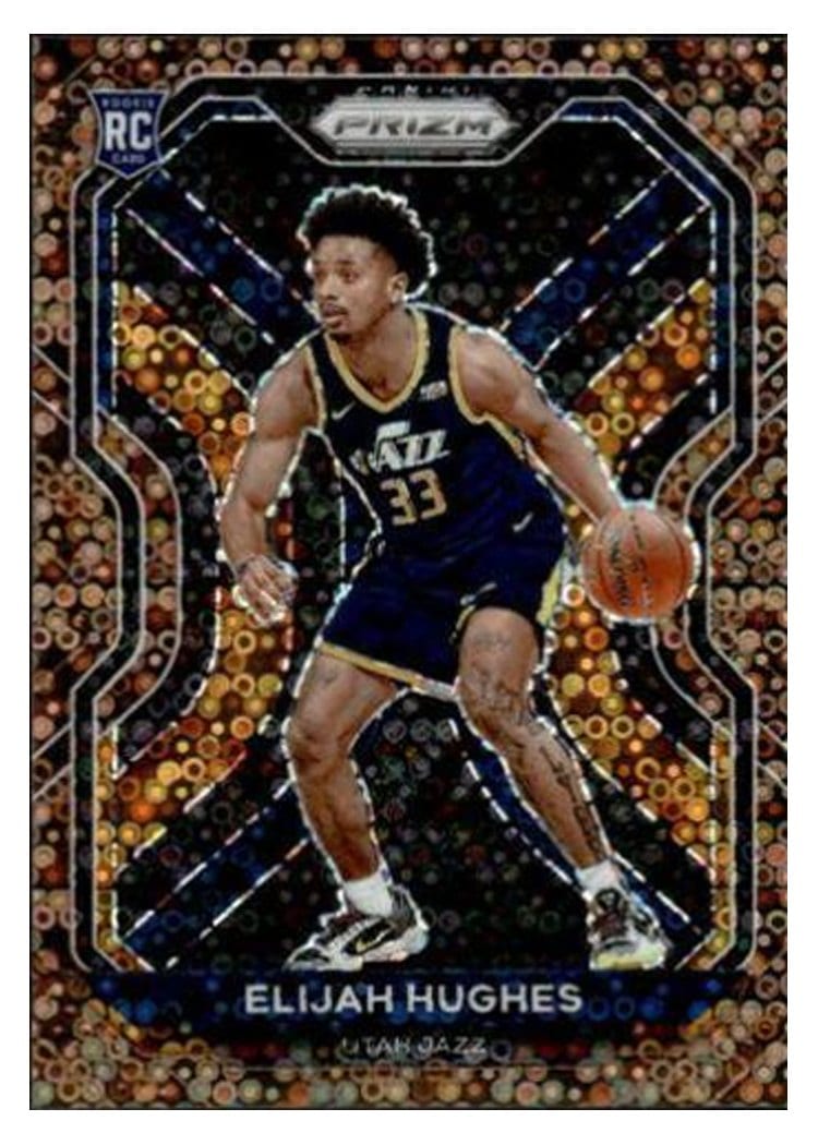 2020-21 Panini Prizm Base Set Elijah Hughes #271 card