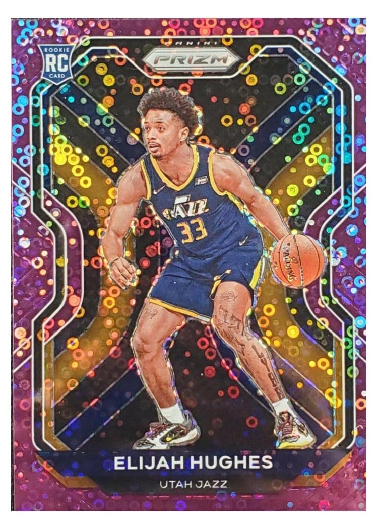 2020-21 Panini Prizm Base Set Elijah Hughes #271 card