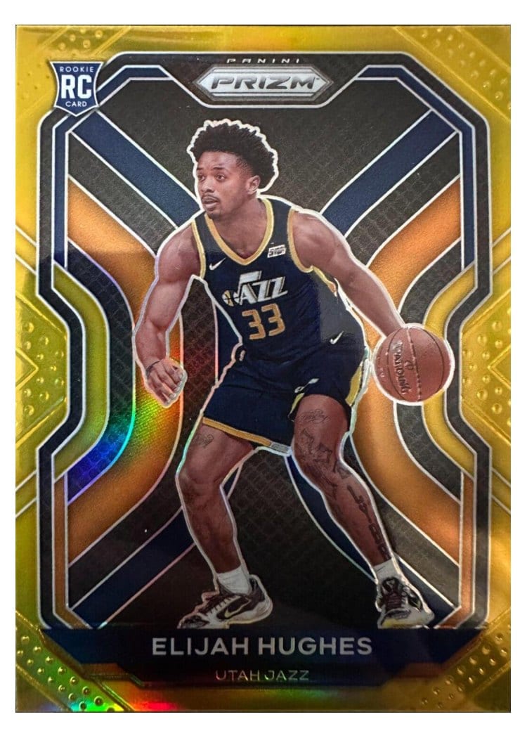 2020-21 Panini Prizm Base Set Elijah Hughes #271 card