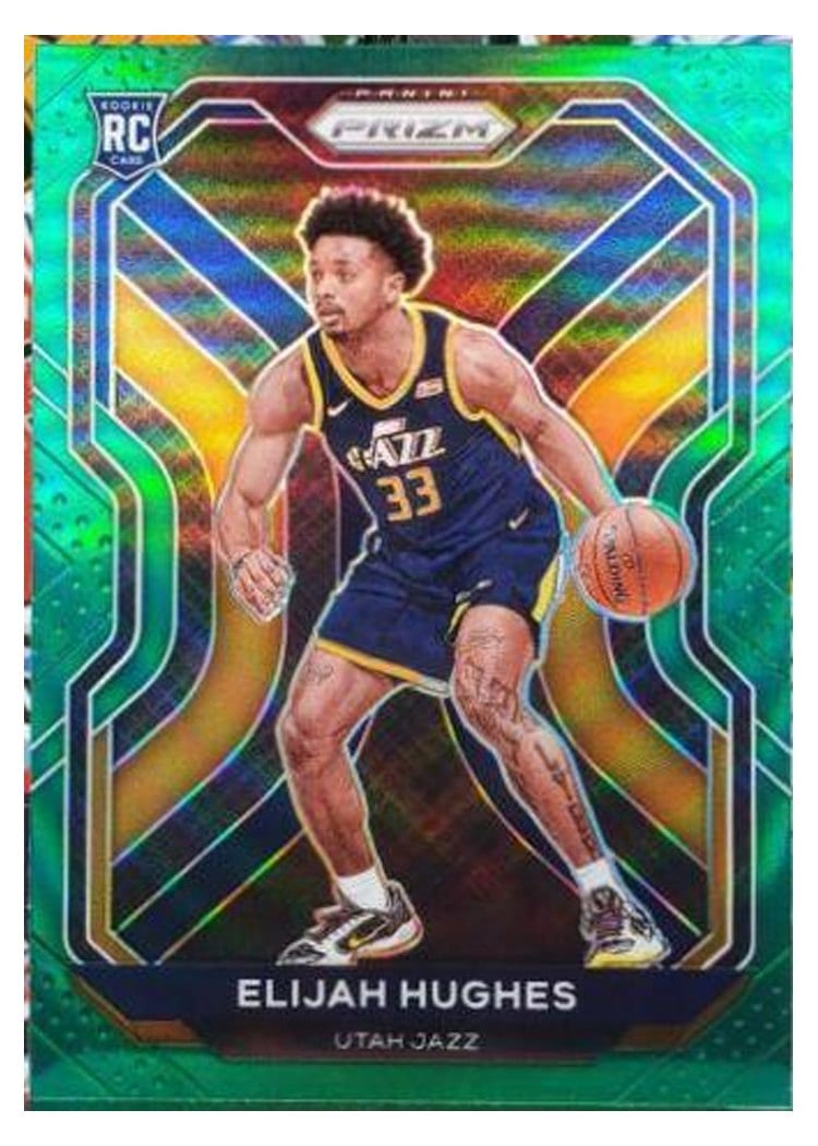 2020-21 Panini Prizm Base Set Elijah Hughes #271 card