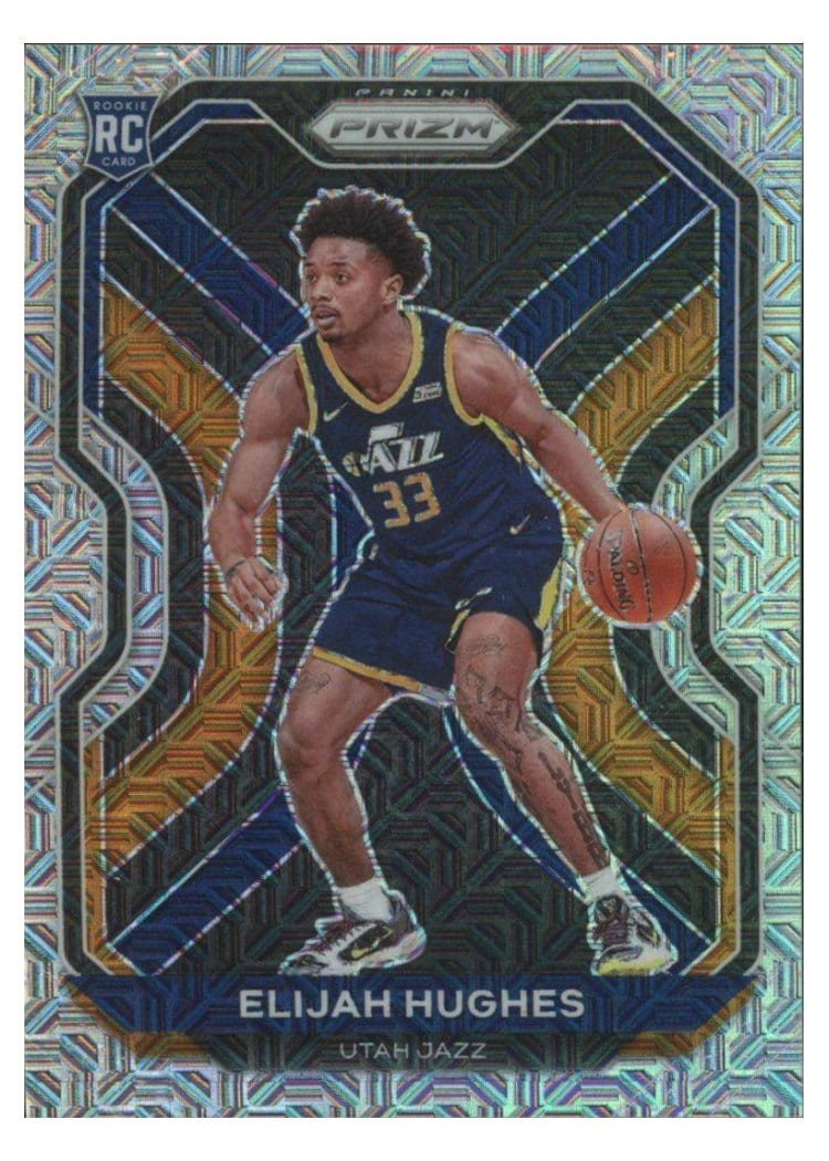 2020-21 Panini Prizm Base Set Elijah Hughes #271 card