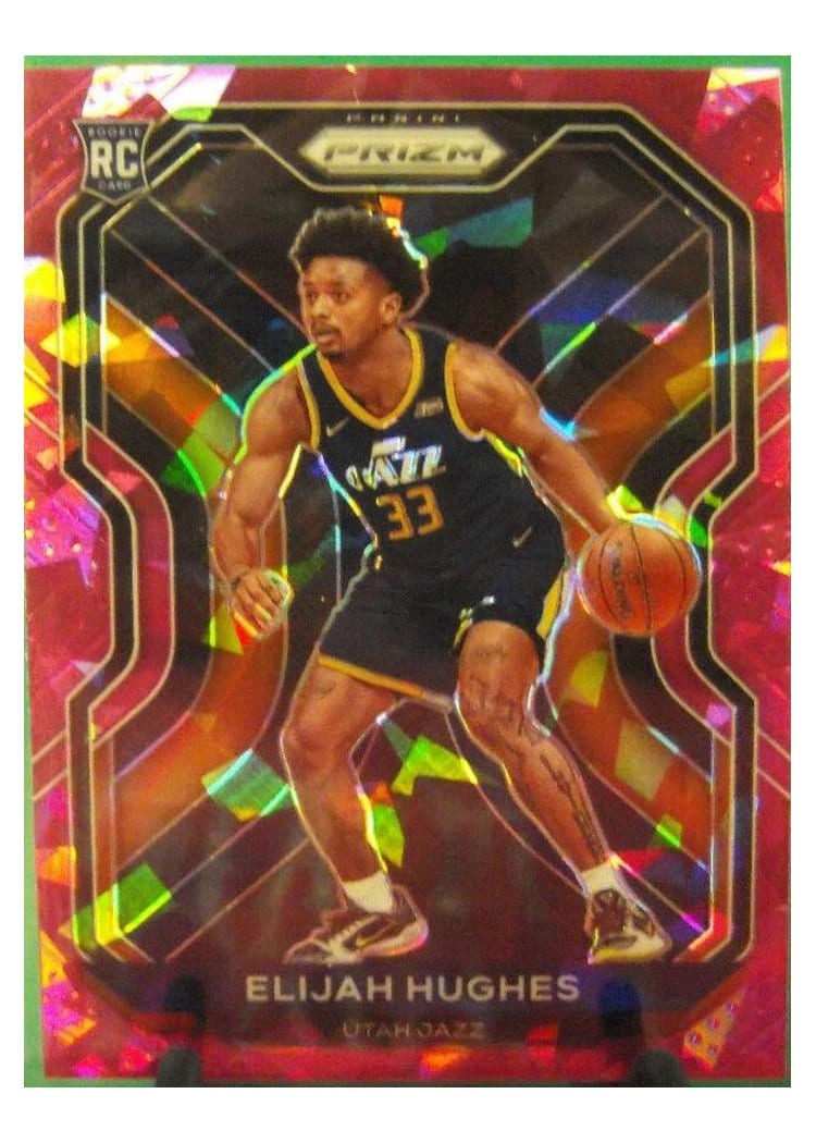 2020-21 Panini Prizm Base Set Elijah Hughes #271 card