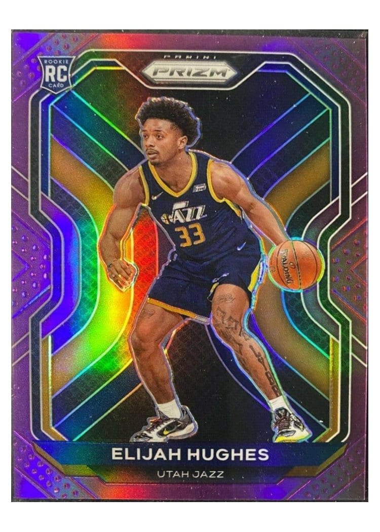 2020-21 Panini Prizm Base Set Elijah Hughes #271 card