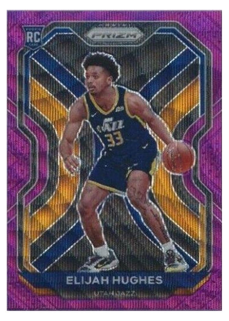 2020-21 Panini Prizm Base Set Elijah Hughes #271 card
