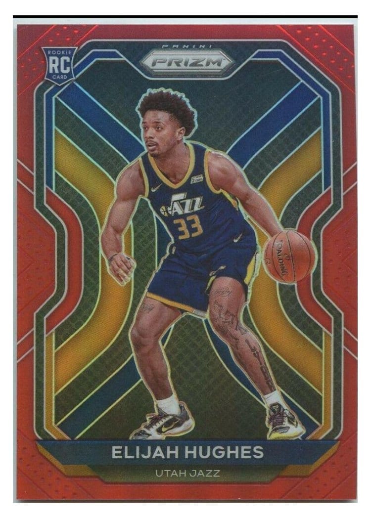 2020-21 Panini Prizm Base Set Elijah Hughes #271 card