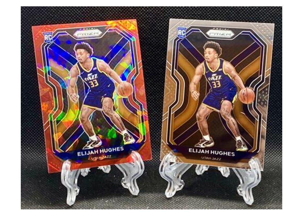 2020-21 Panini Prizm Base Set Elijah Hughes #271 card