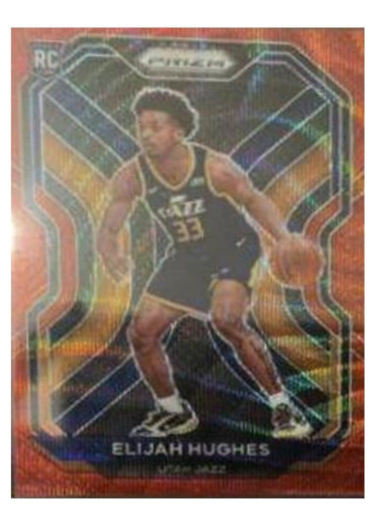 2020-21 Panini Prizm Base Set Elijah Hughes #271 card
