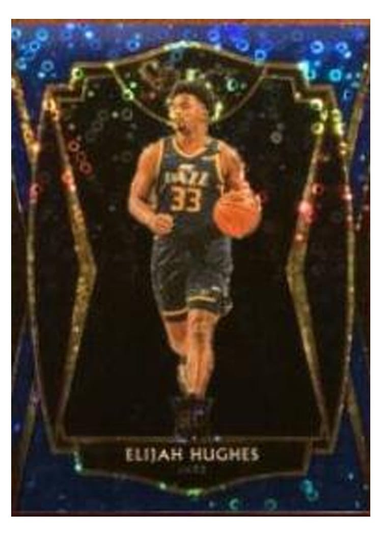 2020-21 Panini Select Base Set Elijah Hughes #168 card