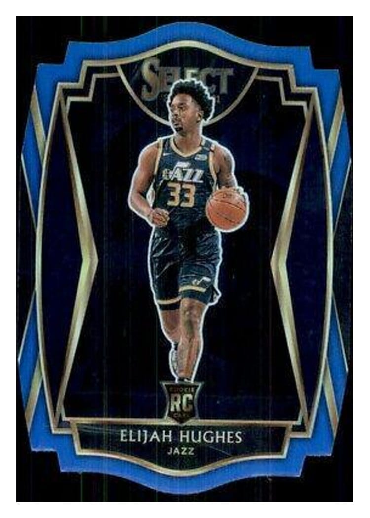 2020-21 Panini Select Base Set Elijah Hughes #168 card