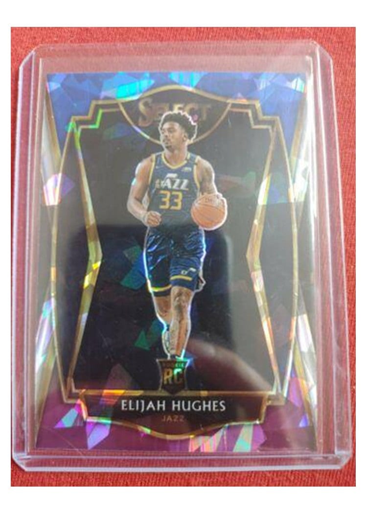 2020-21 Panini Select Base Set Elijah Hughes #168 card