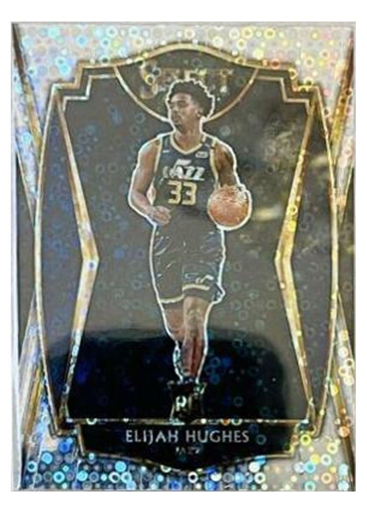 2020-21 Panini Select Base Set Elijah Hughes #168 card