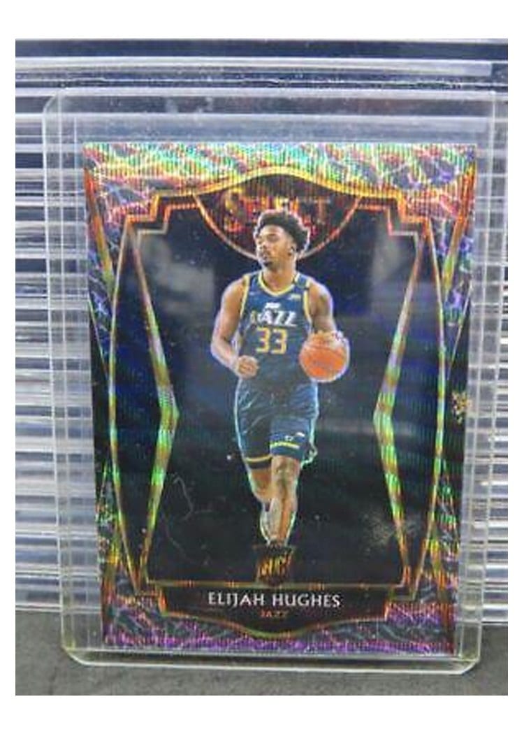 2020-21 Panini Select Base Set Elijah Hughes #168 card