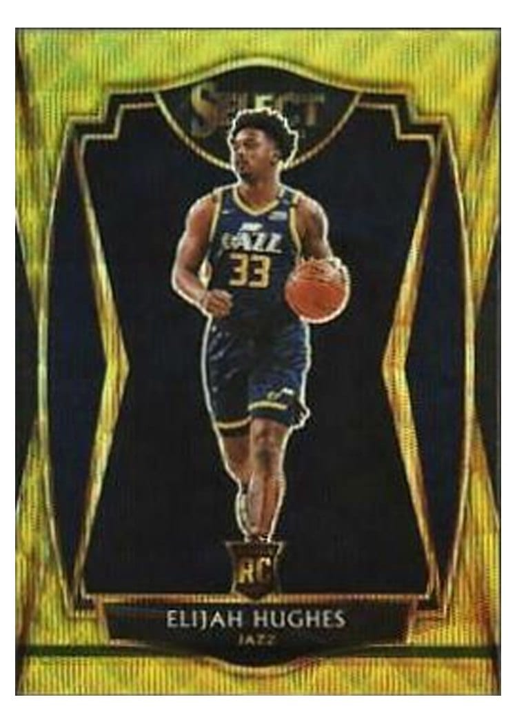 2020-21 Panini Select Base Set Elijah Hughes #168 card