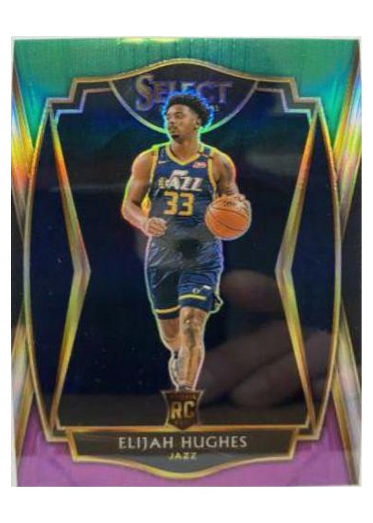 2020-21 Panini Select Base Set Elijah Hughes #168 card