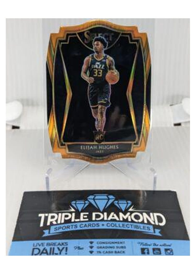 2020-21 Panini Select Base Set Elijah Hughes #168 card