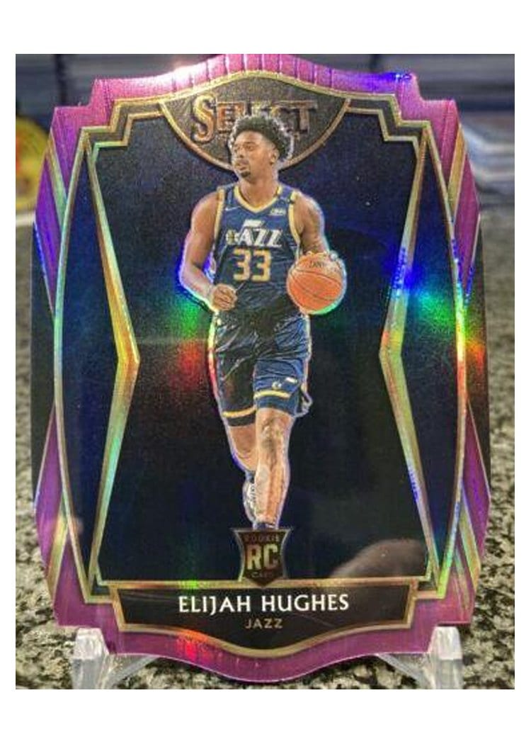 2020-21 Panini Select Base Set Elijah Hughes #168 card