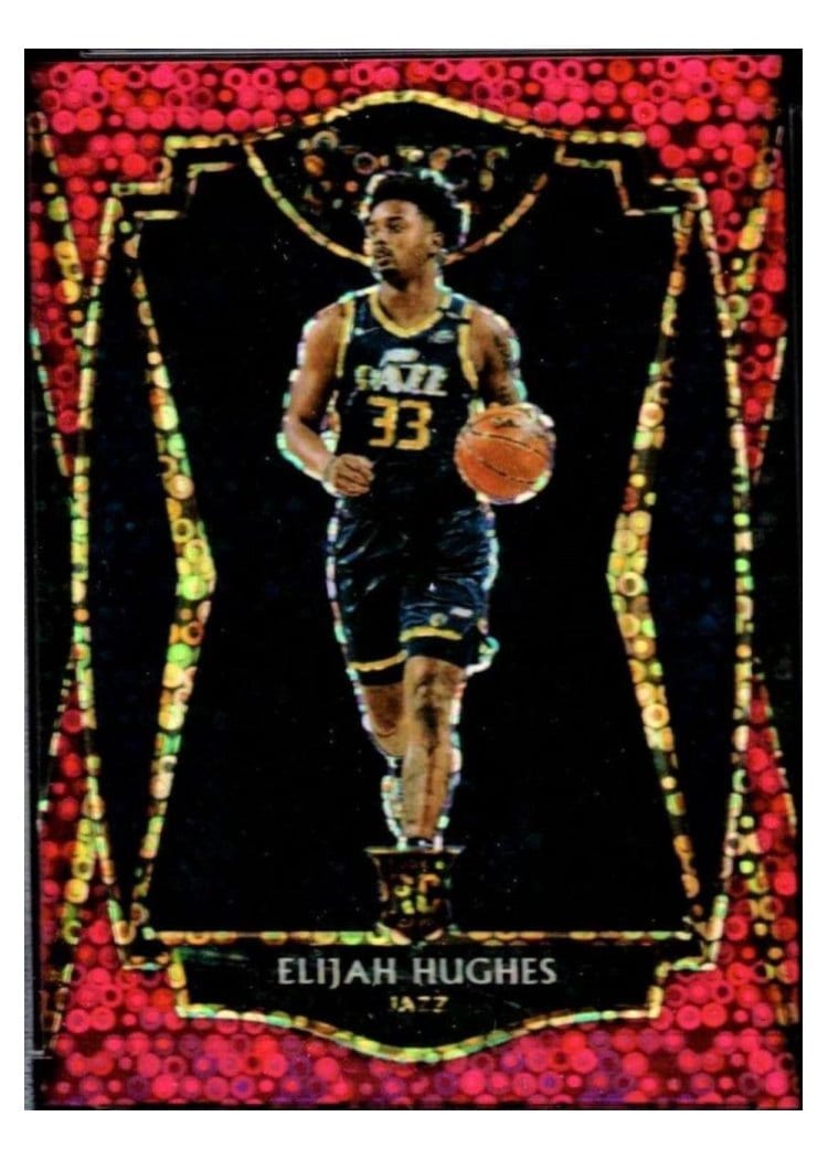 2020-21 Panini Select Base Set Elijah Hughes #168 card