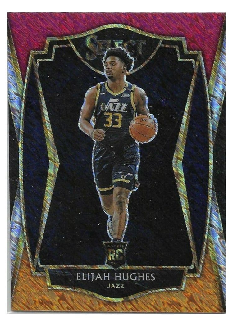 2020-21 Panini Select Base Set Elijah Hughes #168 card