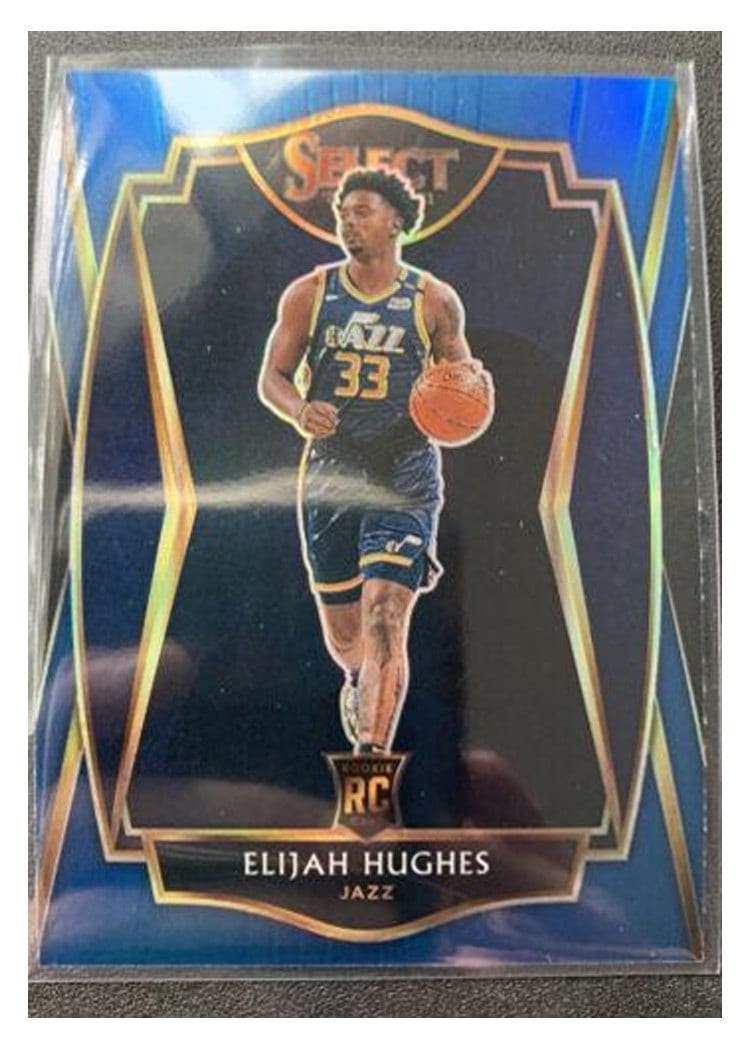 2020-21 Panini Select Base Set Elijah Hughes #168 card