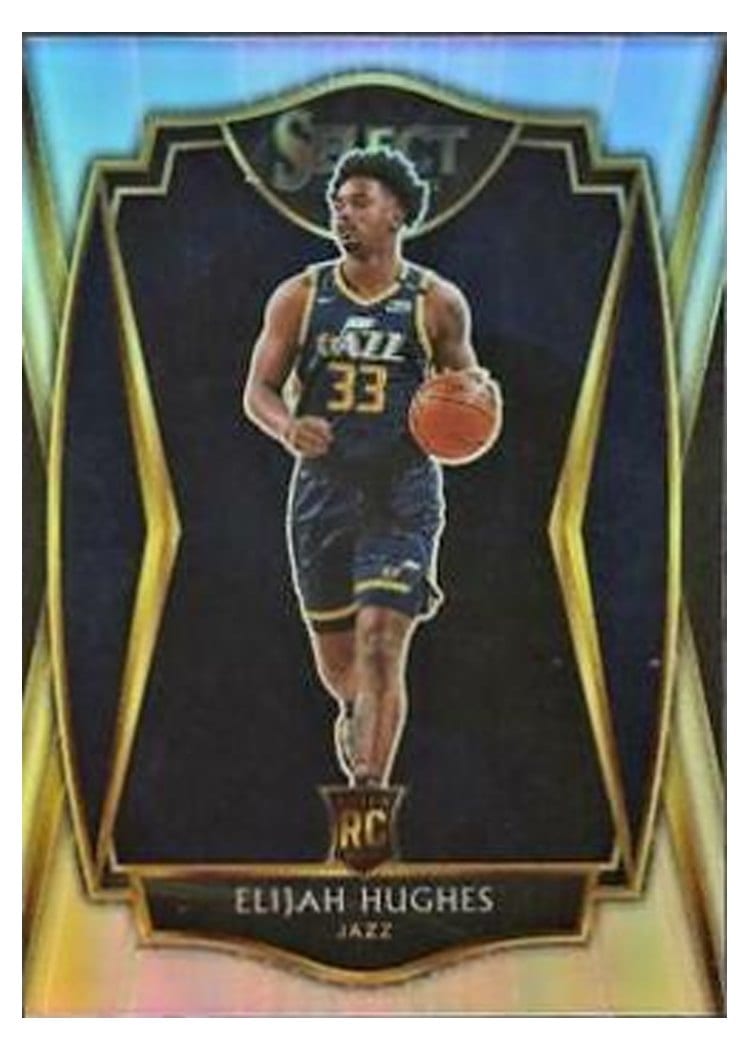2020-21 Panini Select Base Set Elijah Hughes #168 card