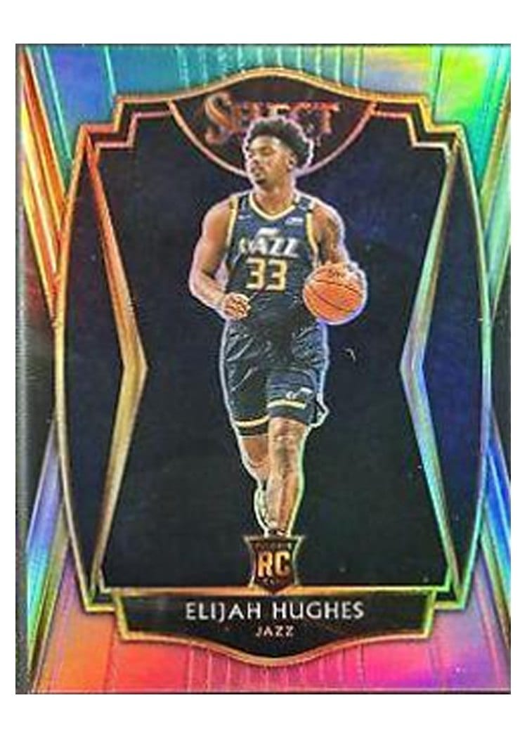 2020-21 Panini Select Base Set Elijah Hughes #168 card