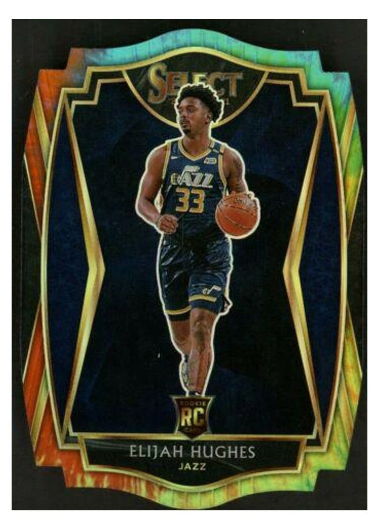2020-21 Panini Select Base Set Elijah Hughes #168 card
