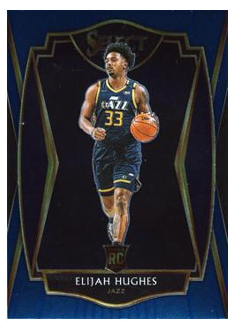 2020-21 Panini Select Base Set Elijah Hughes #168 card