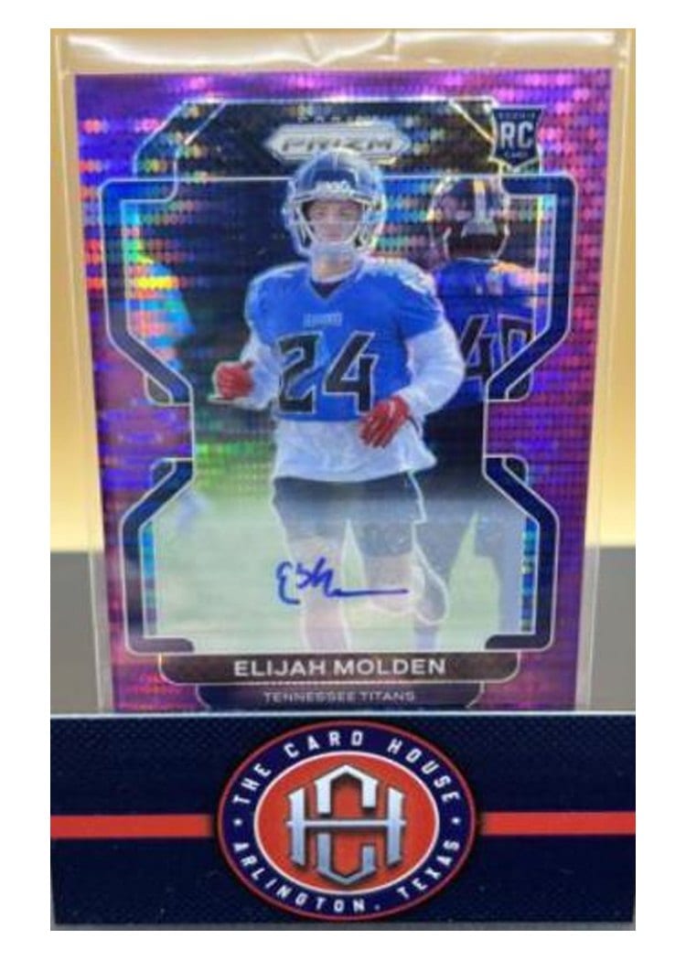 2021 Panini Prizm Base Set Elijah Molden #422 card