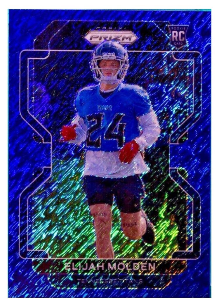 2021 Panini Prizm Base Set Elijah Molden #422 card