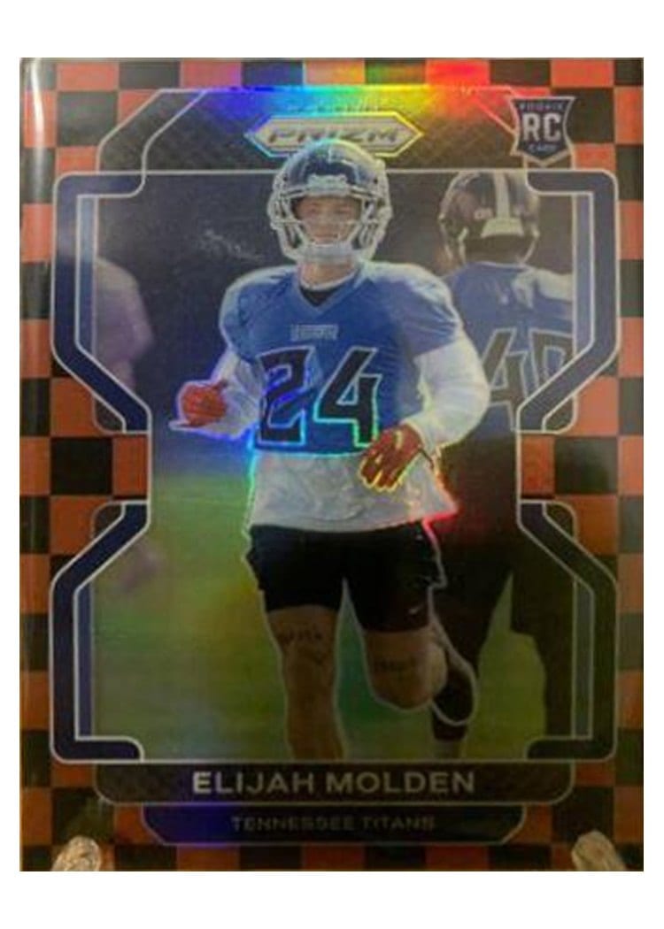 2021 Panini Prizm Base Set Elijah Molden #422 card