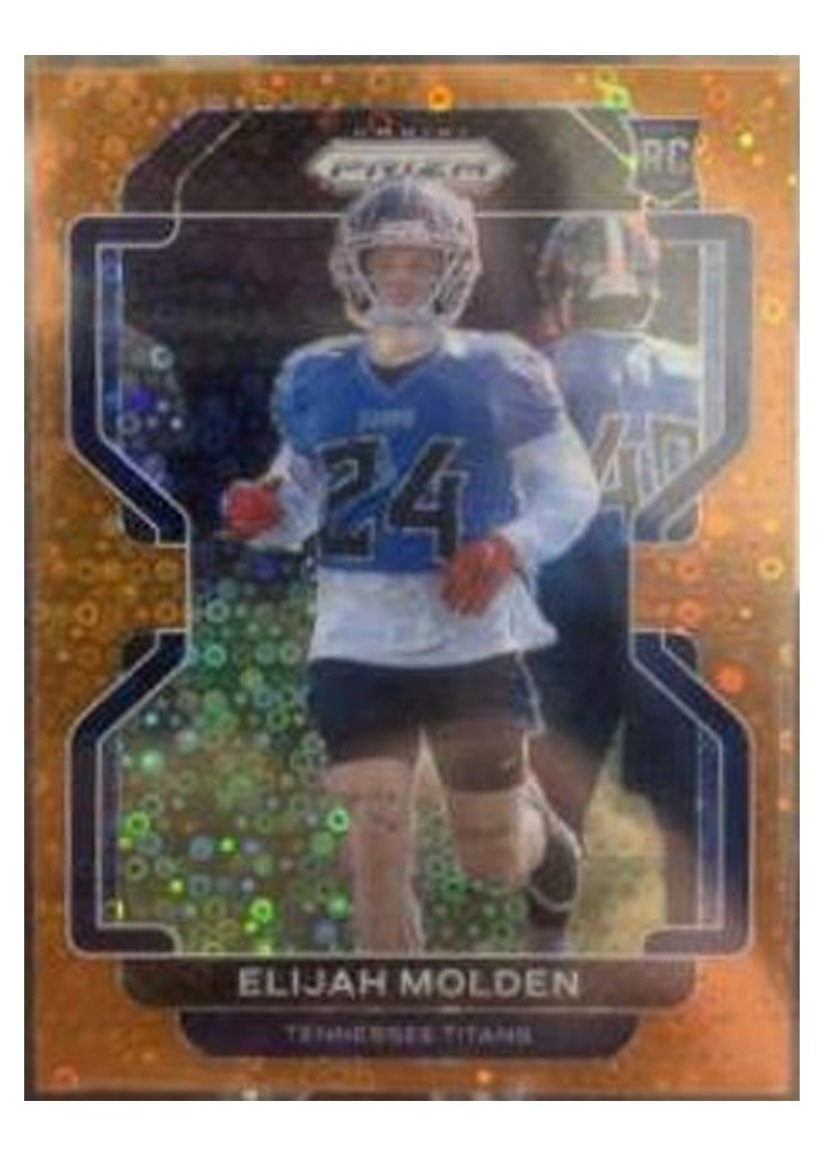 2021 Panini Prizm Base Set Elijah Molden #422 card