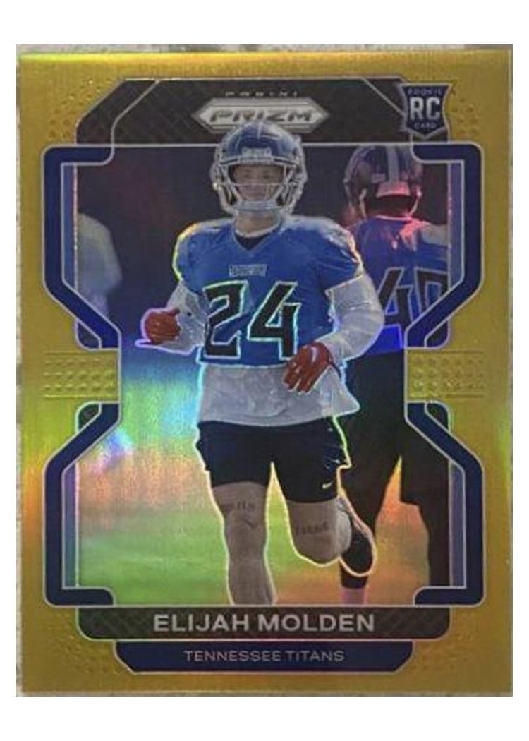 2021 Panini Prizm Base Set Elijah Molden #422 card