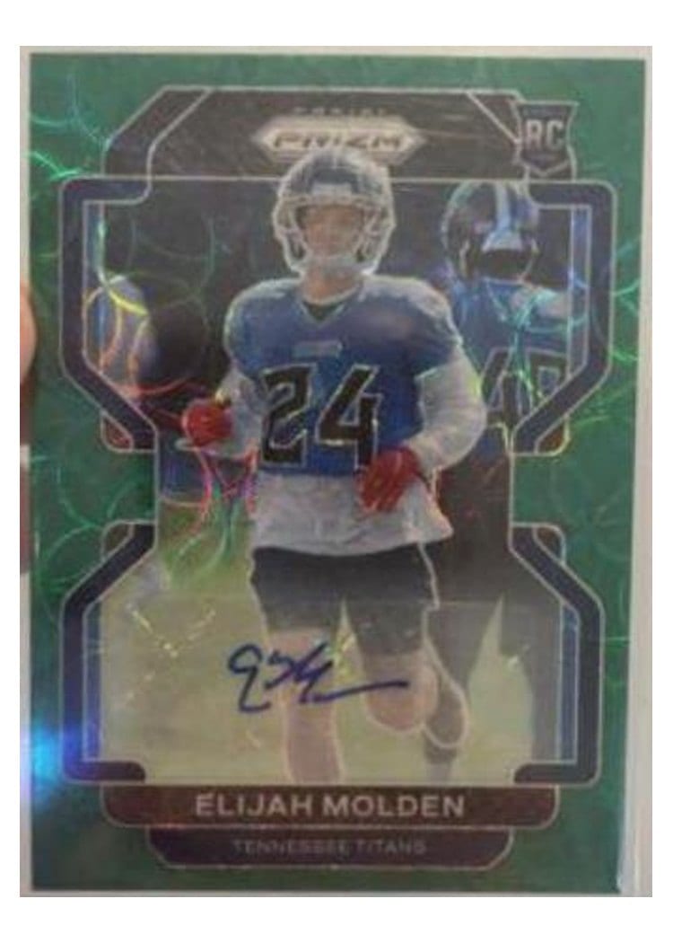 2021 Panini Prizm Base Set Elijah Molden #422 card